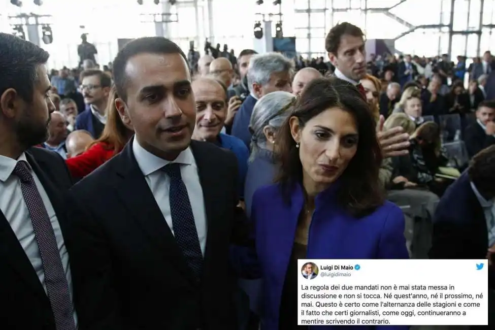 virginia raggi luigi di maio 