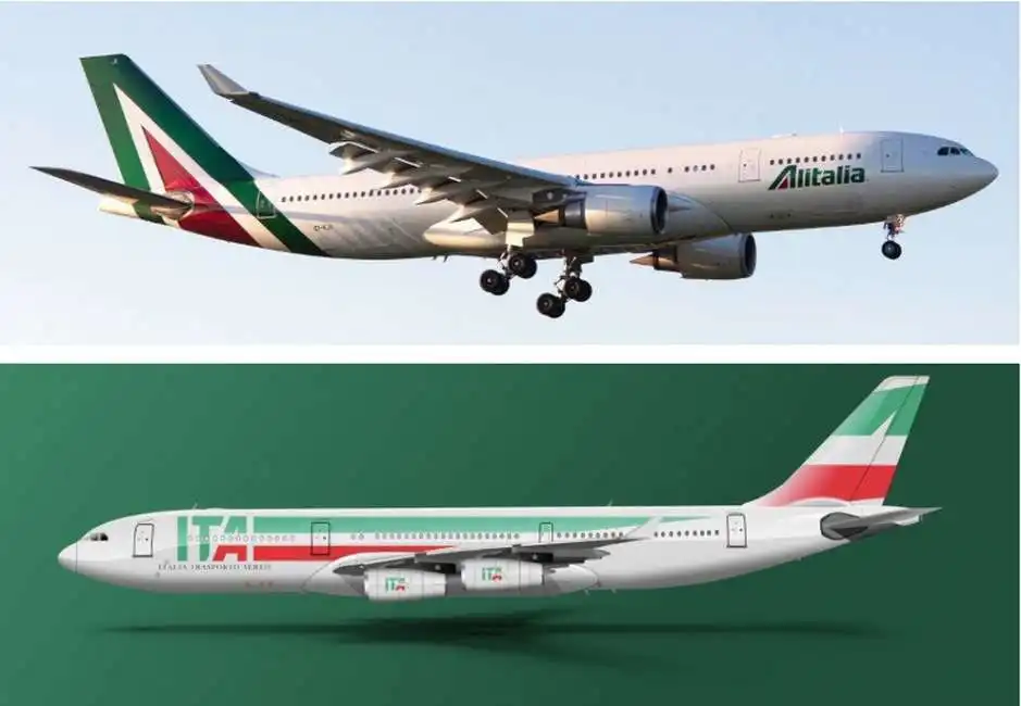 alitalia e italia trasporto aereo