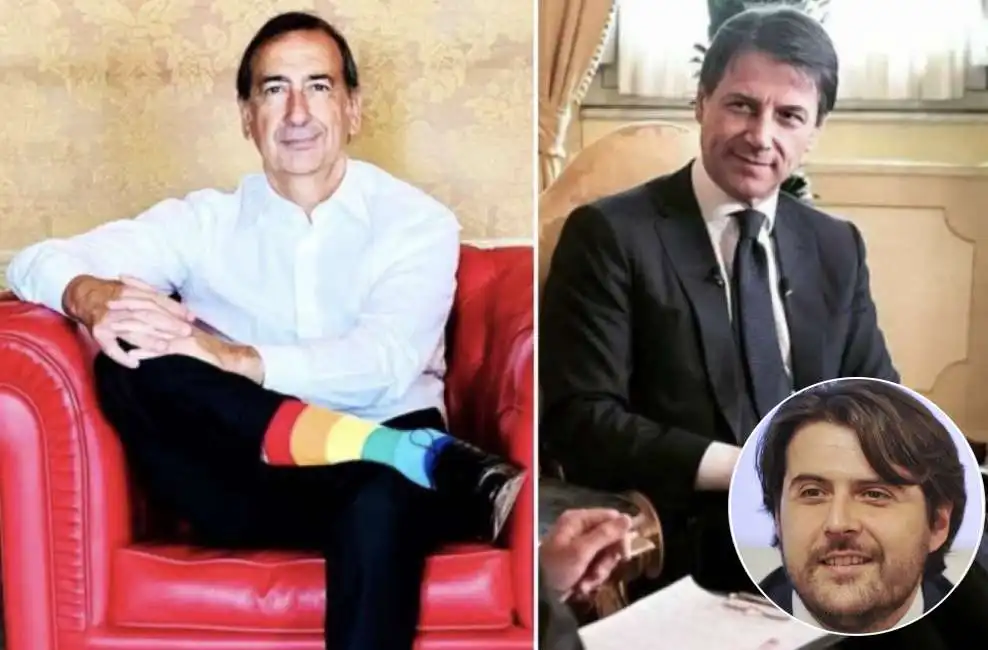 beppe sala stefano buffagni giuseppe conte