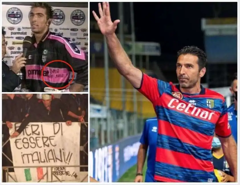 Buffon la maglia col numero 88 il boia chi molla la depressione le scommesse e ilaria d amico