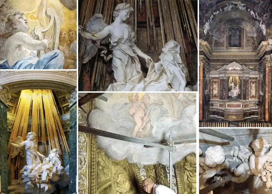 cappella cornaro estasi di santa teresa d'avila davila d avila bernini