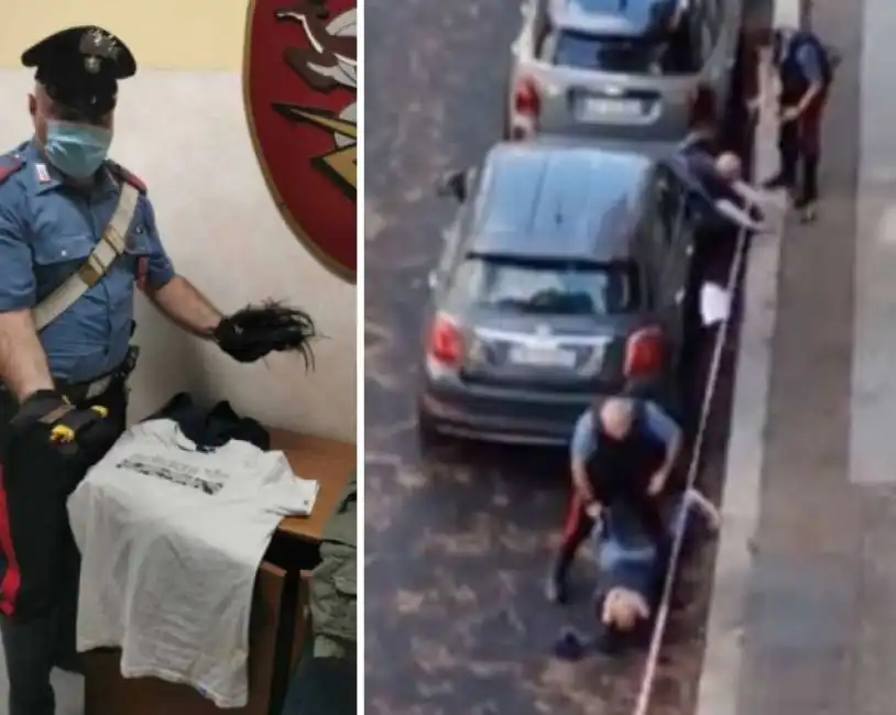 carabinieri banca zona fleming arresto roma