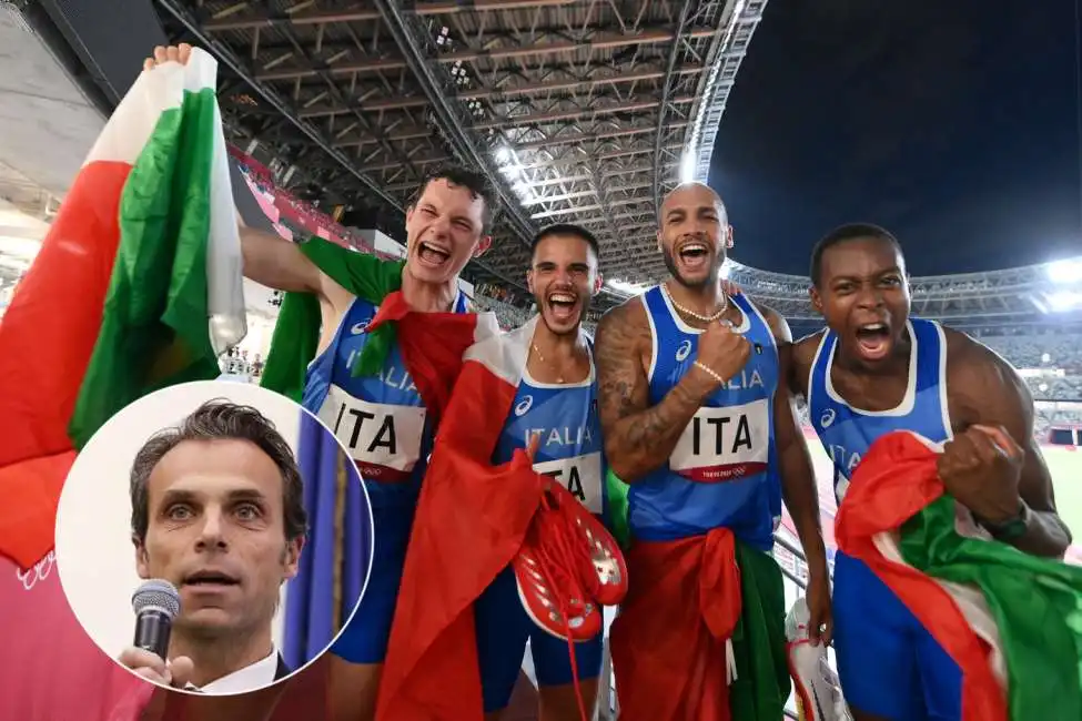 carlo mornati tokyo 2020 marcell jacobs filippo tortu 4x100