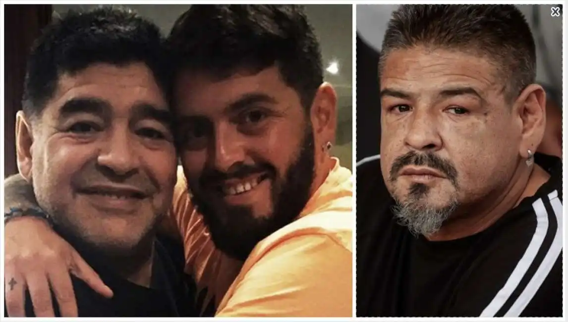 diego maradona diego junior e hugo