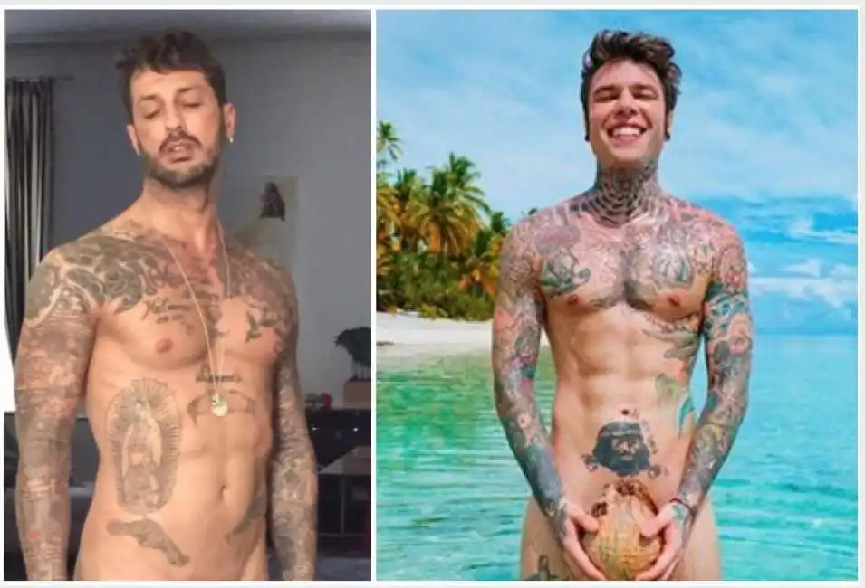 fabrizio corona e fedez