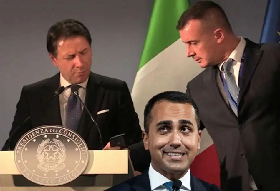 giuseppe conte rocco casalino luigi di maio