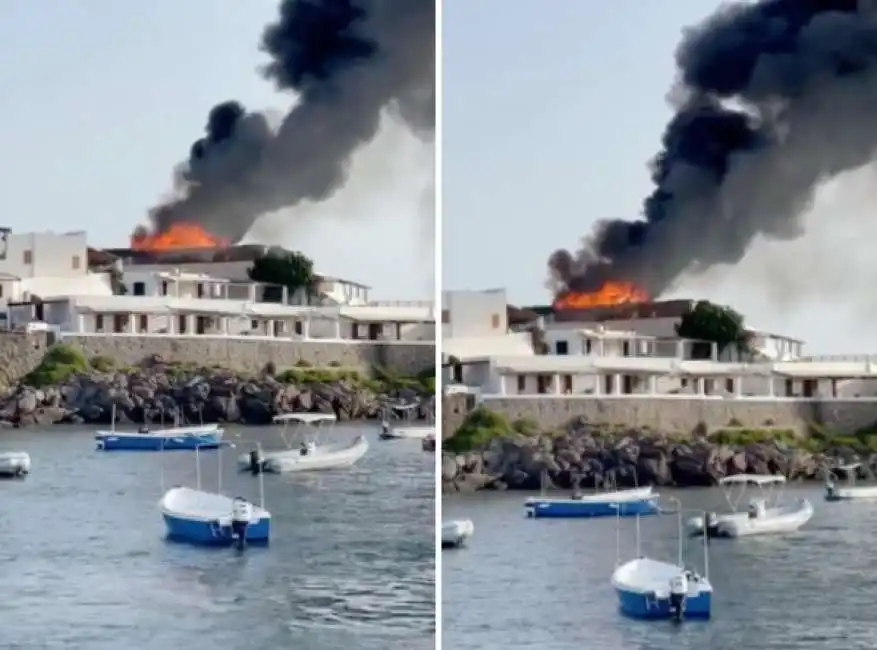 incendio raya panarea