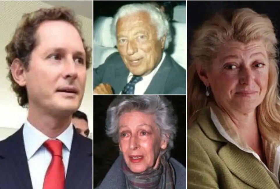 john elkann gianni margherita agnelli marella caracciolo