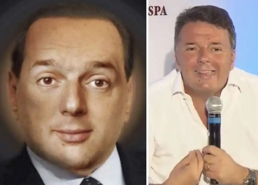 matteo renzi silvio berlusconi