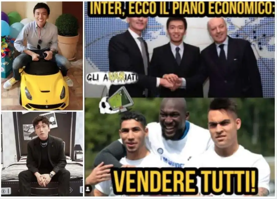 meme su zhang lukaku inter