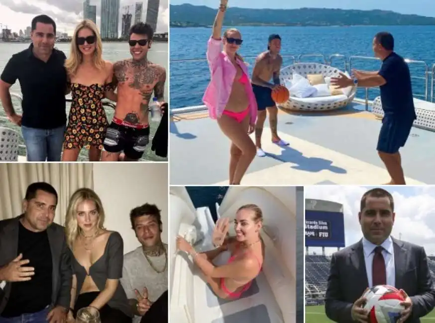 riccardo silva yacht chiara ferragni fedez