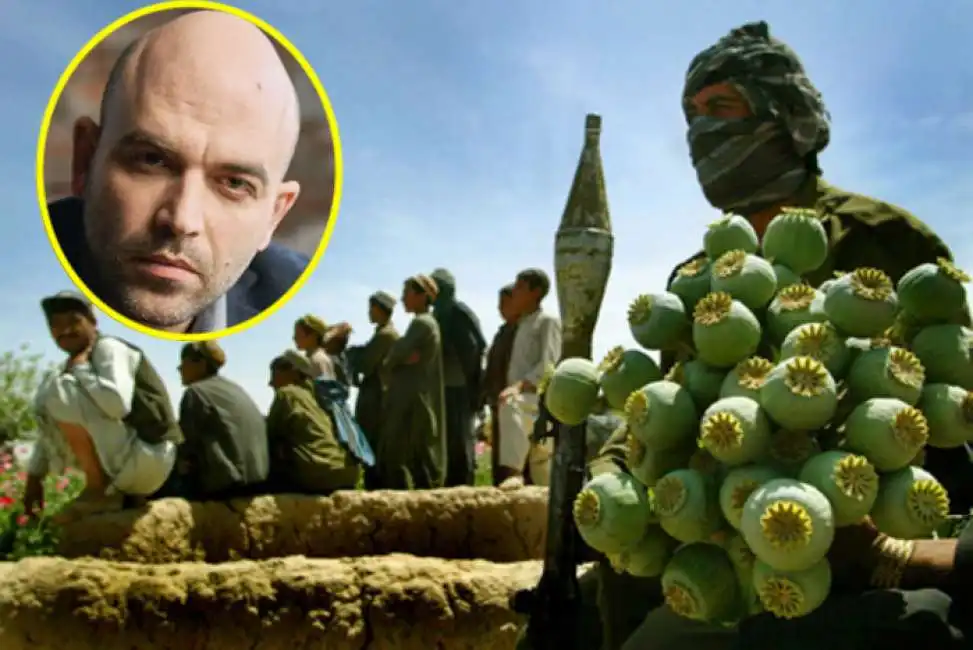 saviano eroina oppio afghanistan talebani