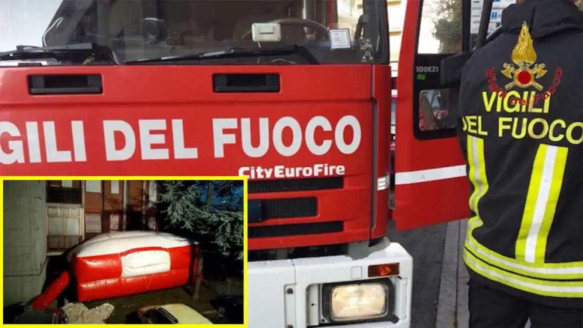 telo salvavita pompieri vigili del fuoco