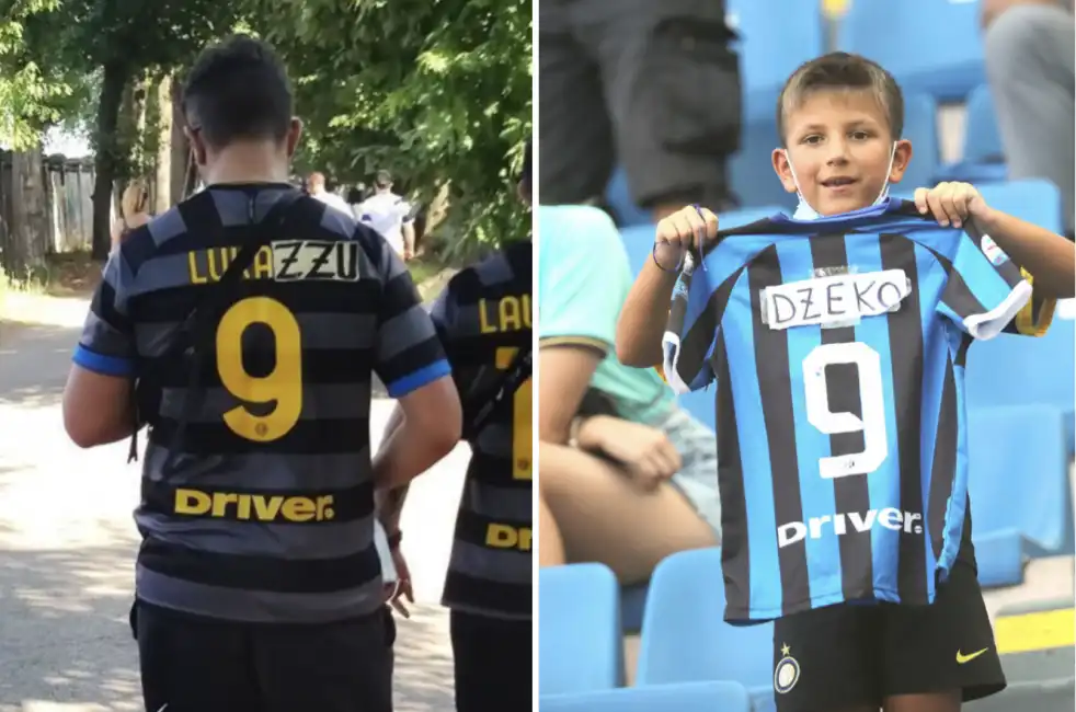 tifosi inter lukaku lukazzu dzeko magliette