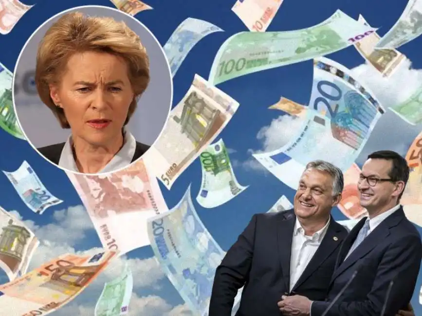 ursula von der leyen viktor orban mateusz morawiecki