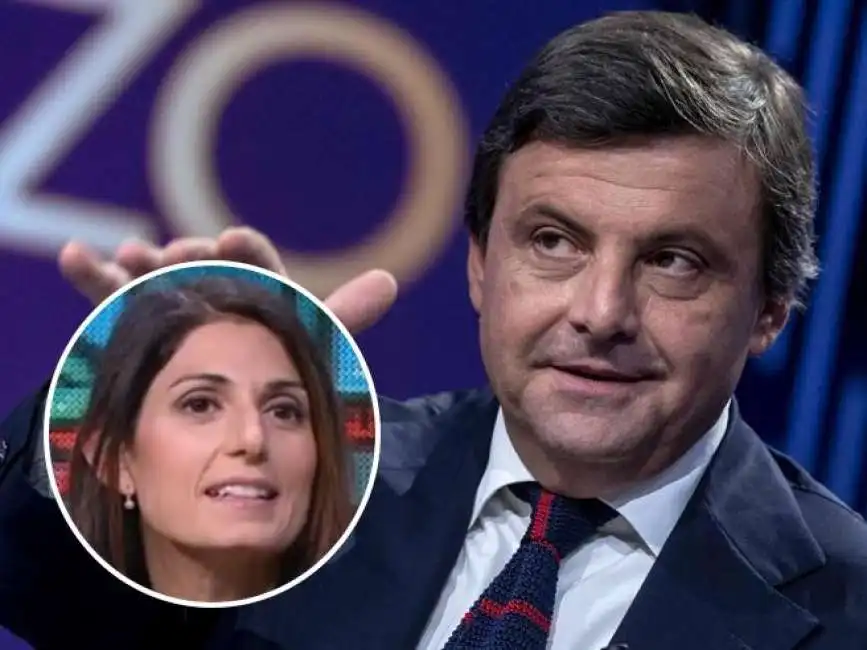 virginia raggi carlo calenda