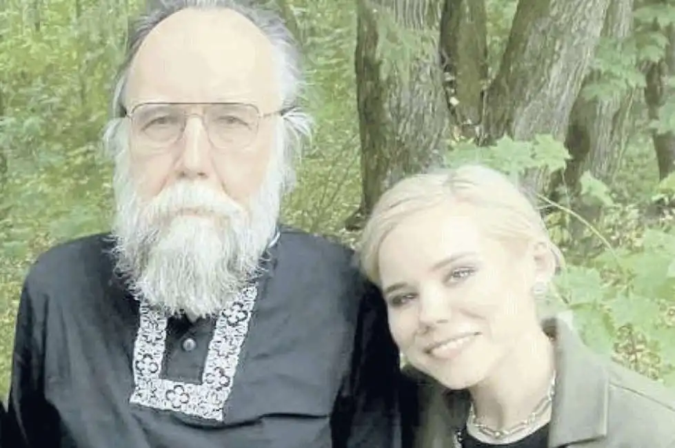 alexander dugin con la figlia darya