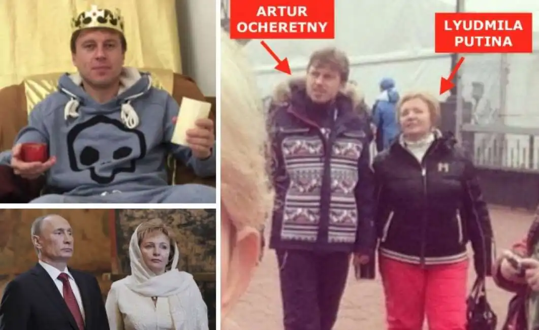 artur otscheretny con lyudmila putina 