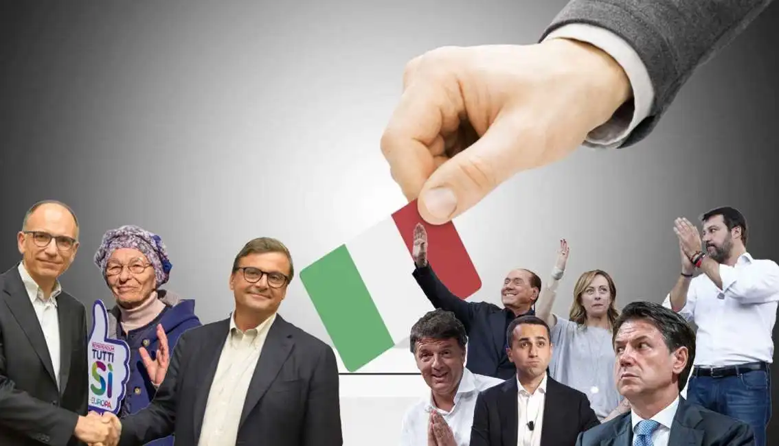 bonino letta calenda berlusconi meloni salvini renzi di maio conte emma enrico carlo silvio matteo giorgia luigi giuseppe 