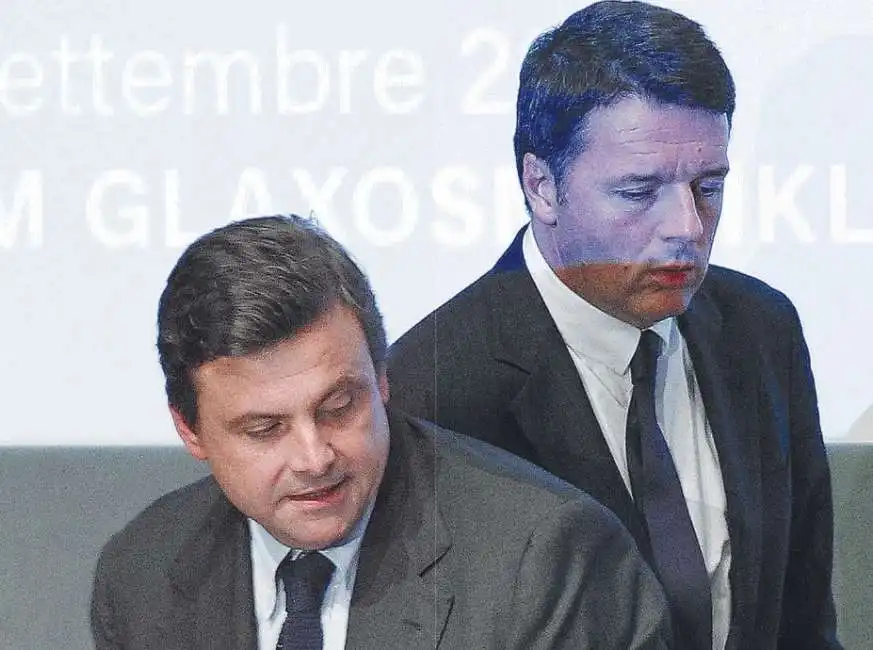 carlo calenda e matteo renzi