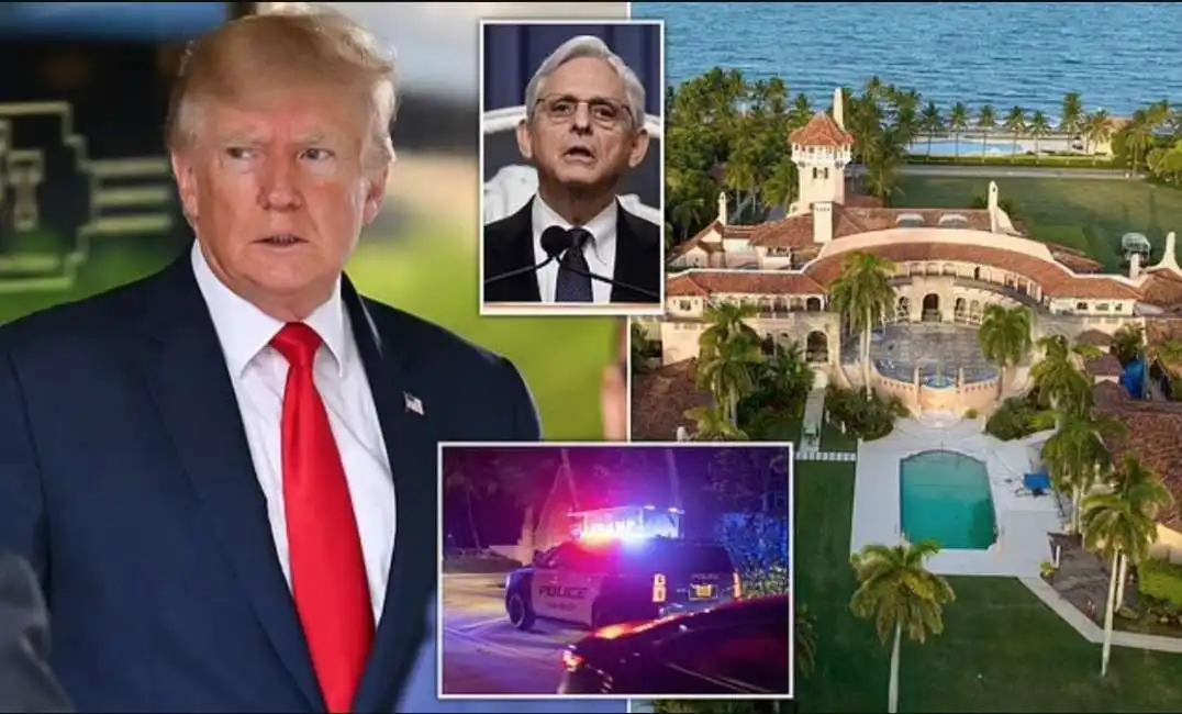 donald trump merrick garland fbi mar-a-lago