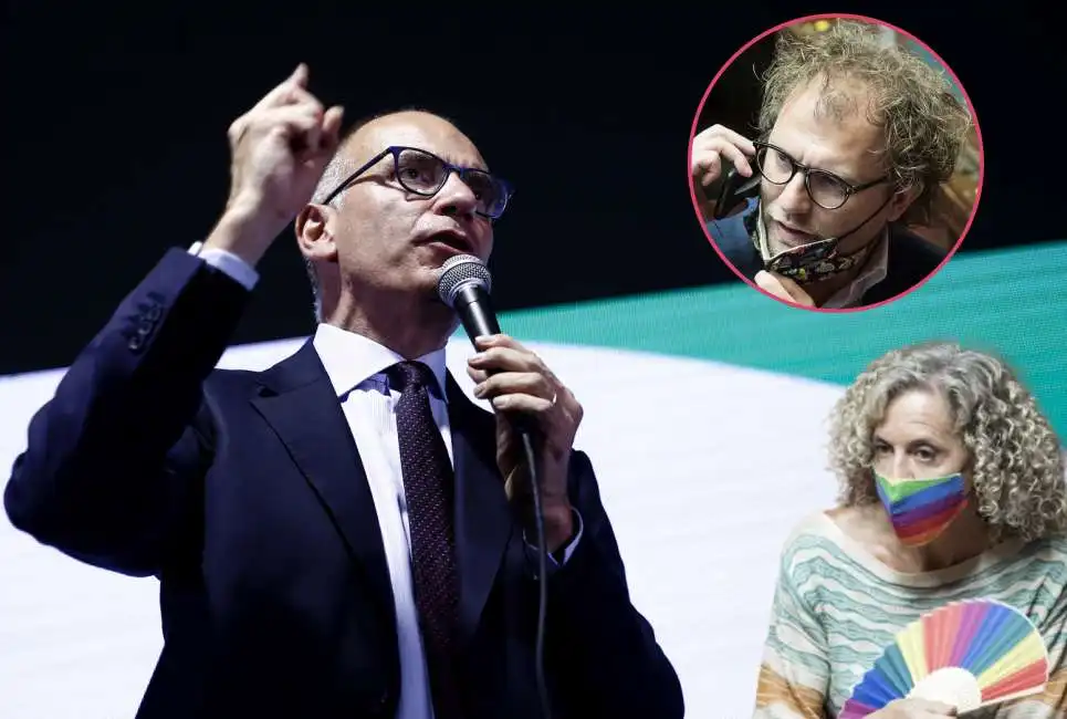 enrico letta monica cirinna luca lotti 