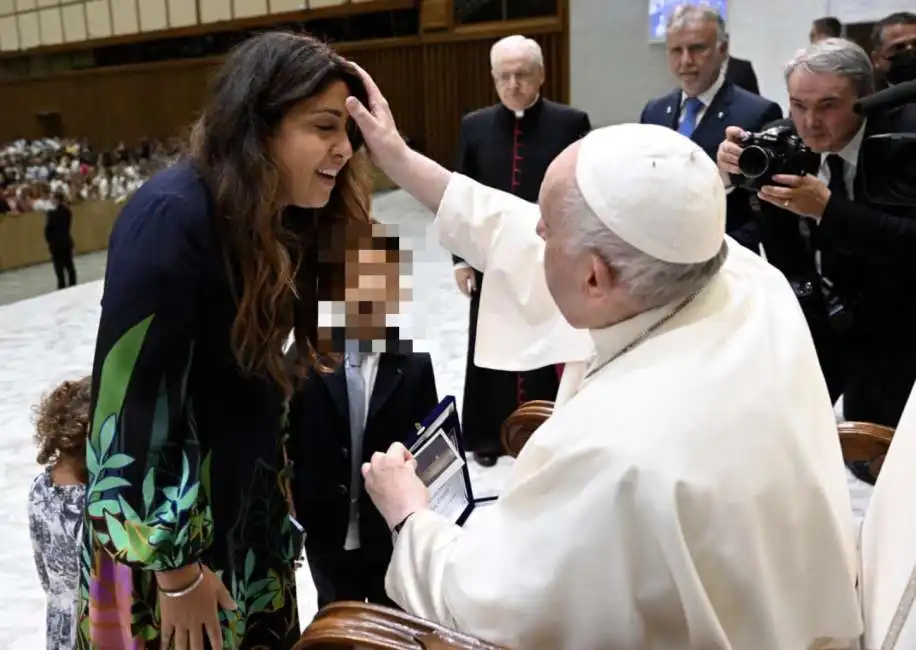 francesca chaouqui e papa francesco