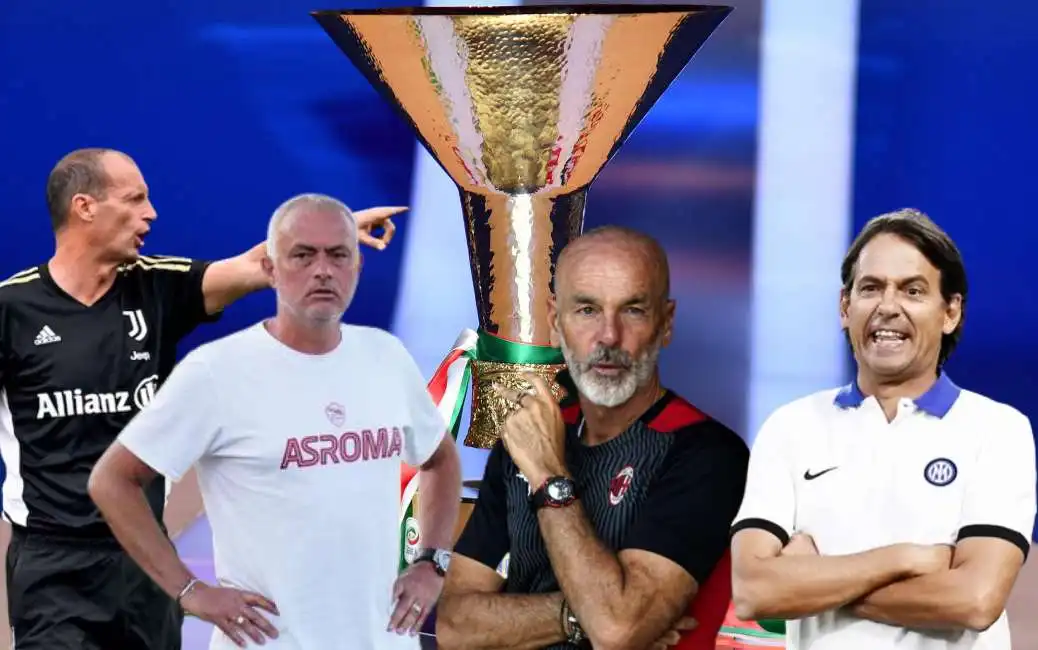 inzaghi pioli allegri mourinho scudetto