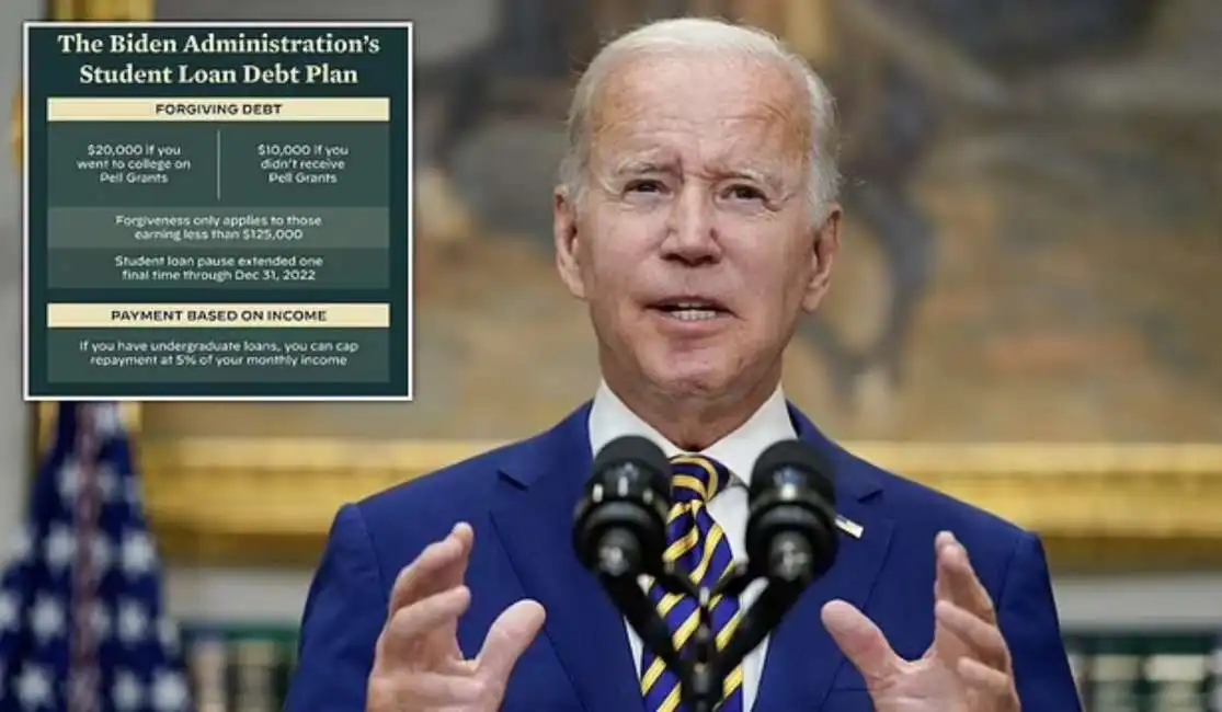 joe biden debito studentesco debiti giovani universita 