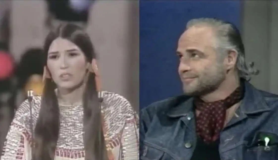 la nativa americana littlefeather che rifiutÒ l’oscar per conto di marlon brando 