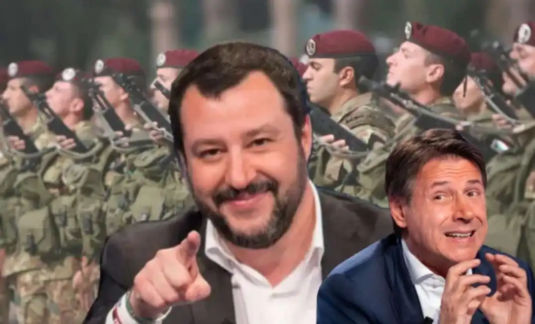 leva militare salvini conte