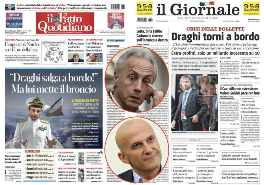 marco travaglio augusto minzolini il giornale fatto quotidiano 