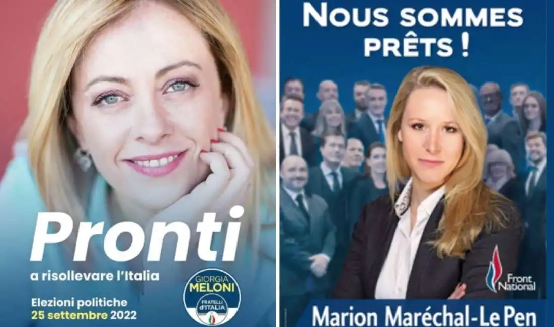 meloni le pen