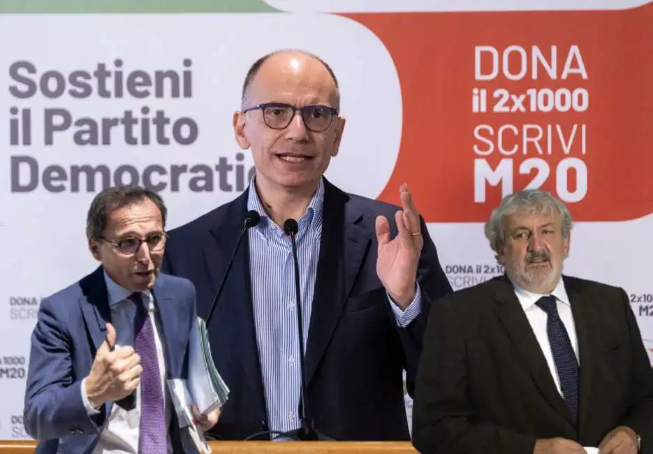 michele emiliano enrico letta francesco boccia 