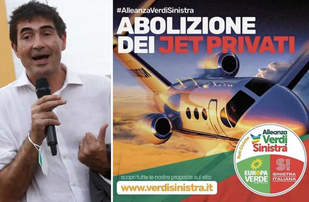 nicola fratoianni jet privati 