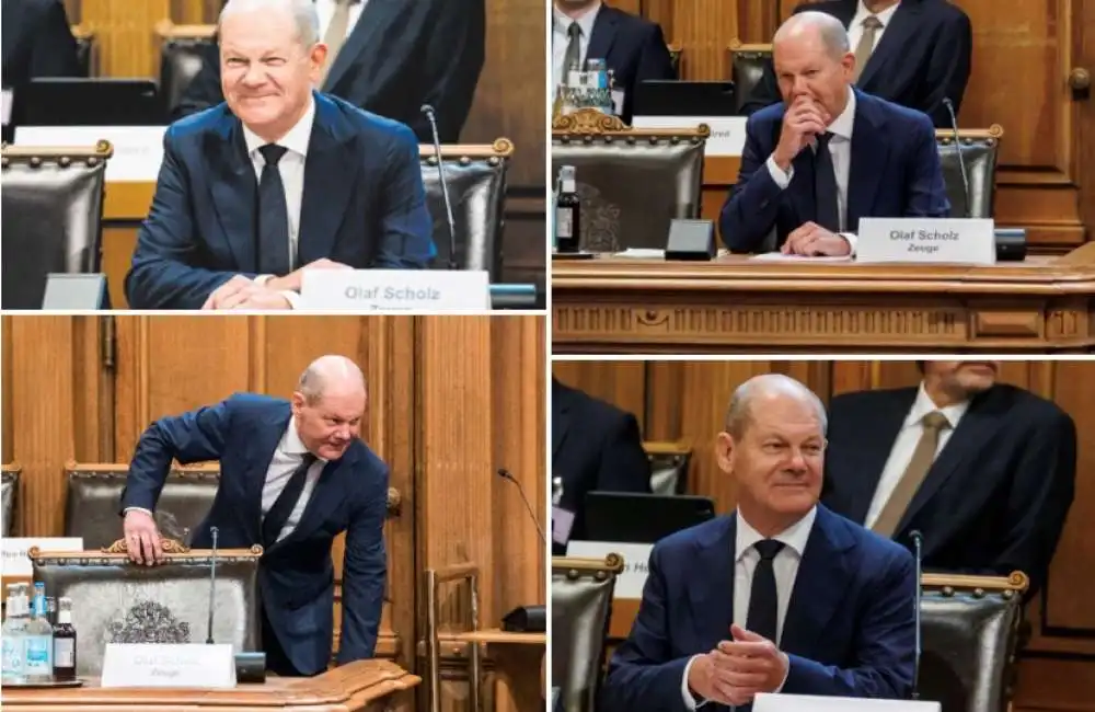 olaf scholz banca warbur