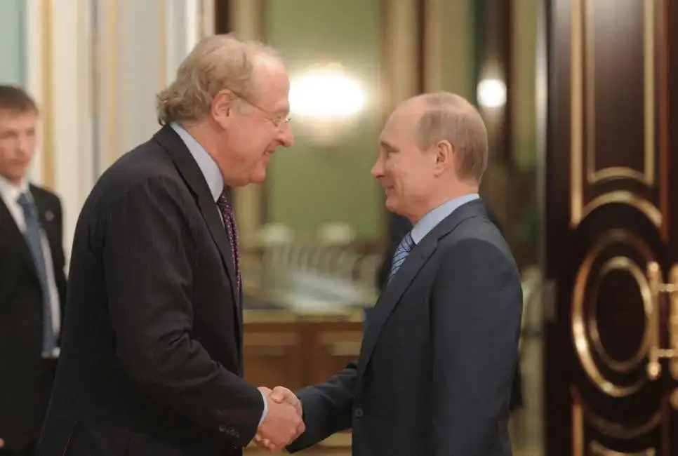 paolo scaroni vladimir putin 