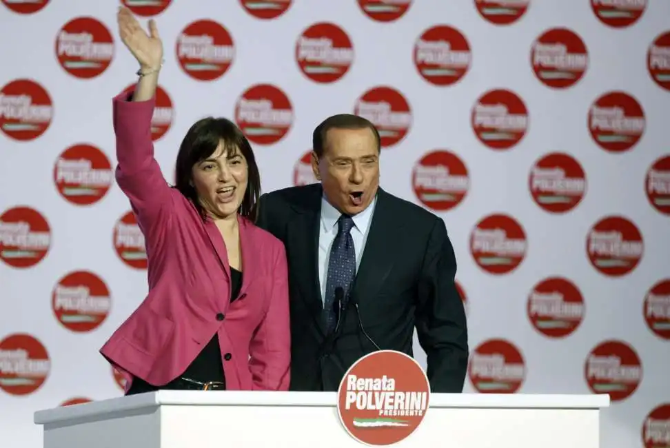 renata polverini silvio berlusconi 