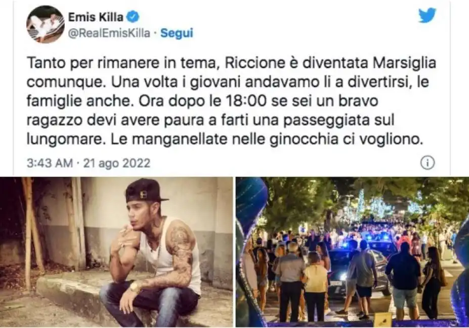 riccione emis killa e movida