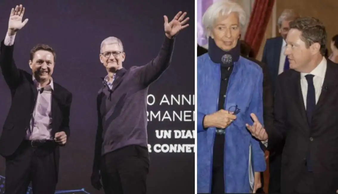 andrea ceccherini tim cook christine lagarde 