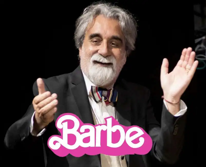 beppe vessicchio barba barbe barbie 