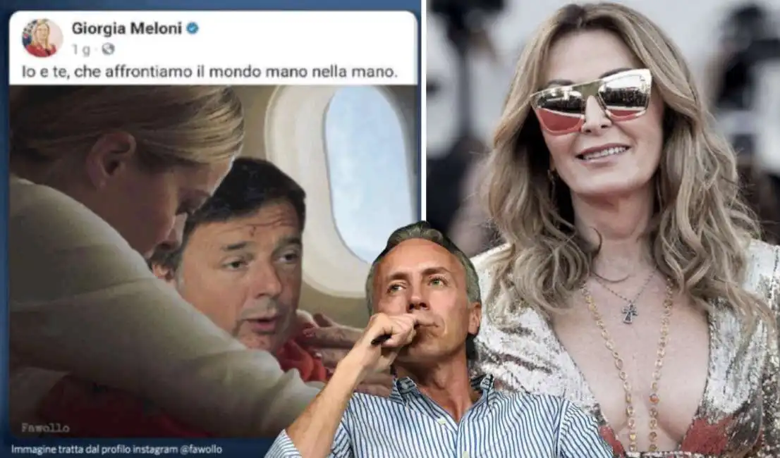 daniela santanche matteo renzi giorgia meloni travaglio 