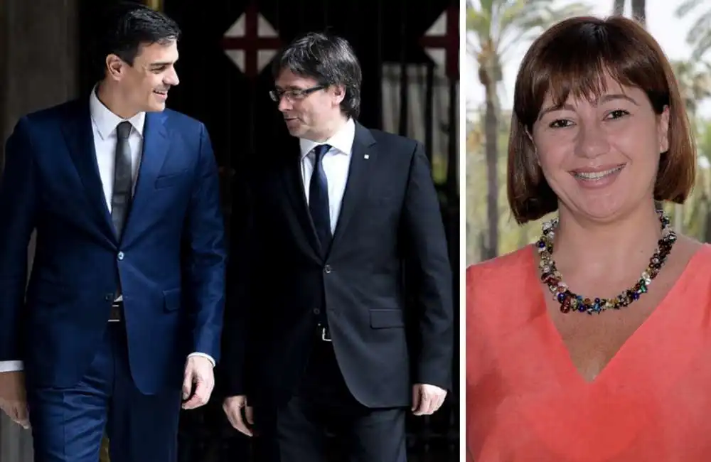 francisca armengol pedro sanchez carles puigdemont 