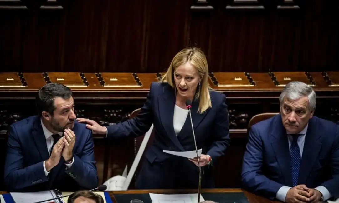 giorgia meloni matteo salvini antonio tajani