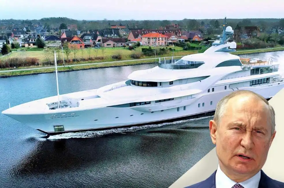 graceful, lo yacht di putin