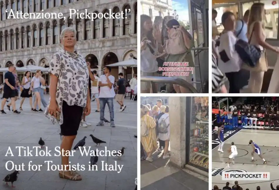 monica poli attenzione borseggiatori pickpocket 