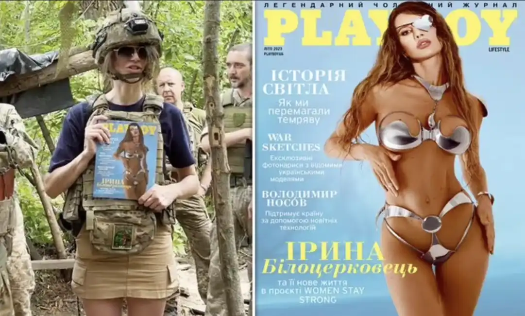 playboy ucraina - in copertina iryna bilotserkovets