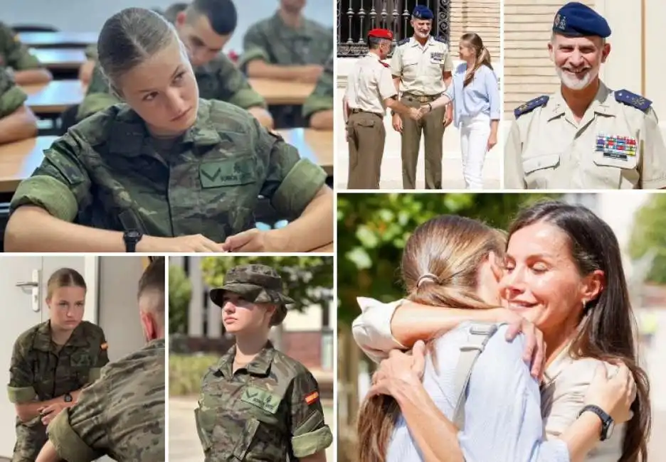 principessa leonor di spagna accademia militare saragozza 