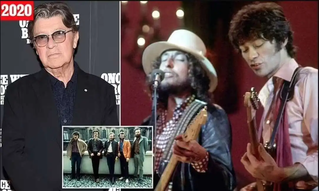 robbie robertson the band bob dylan 