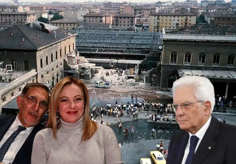 strage stazione bologna attentato sergio mattarella giorgia meloni ignazio la russa